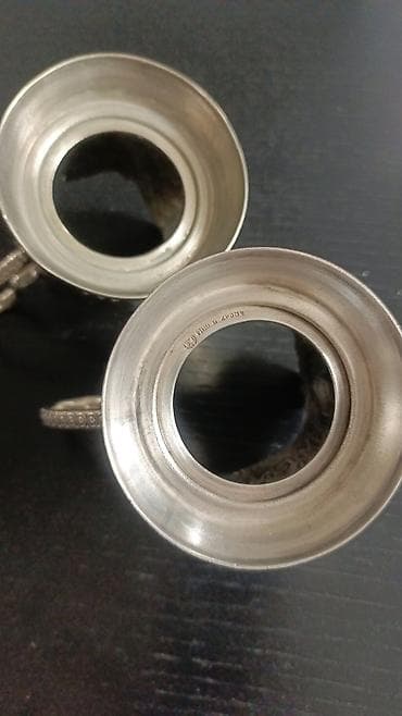 klonka sufreler: Sovet podstakanniki,kolçuqino-1960-cı illər.ideal vəziyyət.MNS.Gümüşü — 8