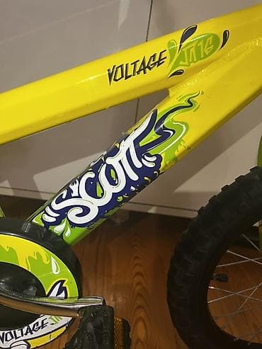 velosiped 16: İki təkərli Uşaq velosipedi Scott, 16", sürətlərin sayı: 1 — 4