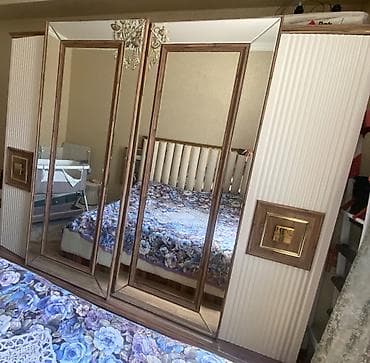 2el dolablar: Neoklassik yataq otağı dəsti Təcili satılır. Çox səliqəli istifadə — 1