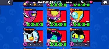 Другие комплектующие: Brawl Stars hesabı – 55/99 döyüşçü Ətraflı məlumat üçün nömreye yazıb — 6