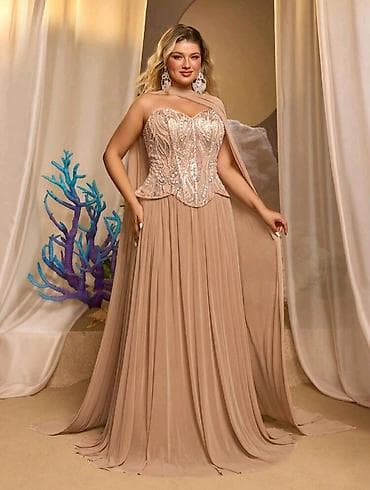 mikhael kors: Ziyafət donu, Maksi, 3XL — 7
