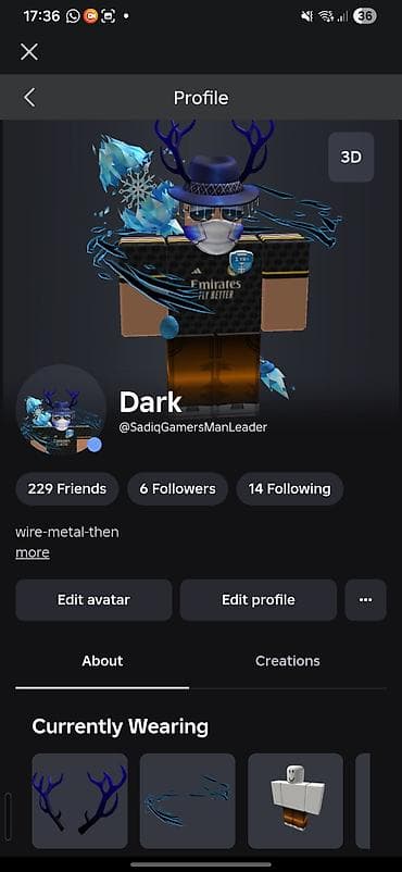 robux qiymetleri: Roblox hesabı satılır. Hesabda bir dənə Limited papaq var. Hesabda — 1