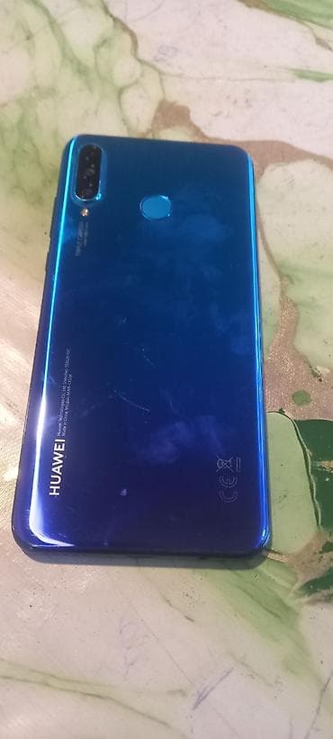 mini 5 ipad: Huawei P30 Lite, 128 GB, rəng - Mavi, Barmaq izi — 2