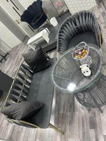 кресло для компьютера баку: Б/у, Диван, 2 кресла — 1