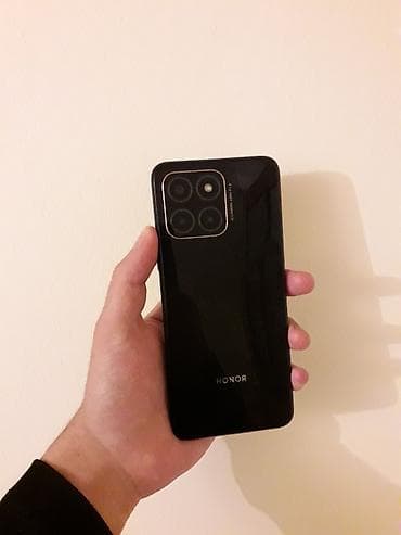 iphone 16 pro max almaq: Honor X6, 64 GB, rəng - Qara, Face ID, Barmaq izi — 2