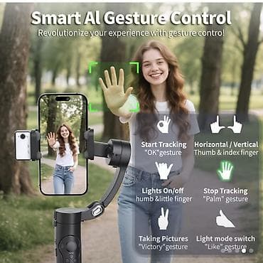BAKI - GƏNCƏ QAML M3 pro Telefon tənzimləyici, stabilizator 85 azn — 6
