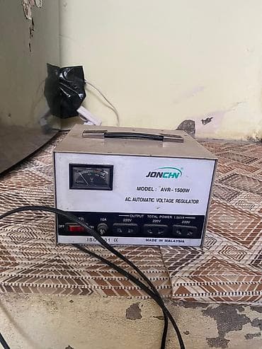 JONCHN AVR-1500W avtomatik gərginlik tənzimləyicisi - Model — 1