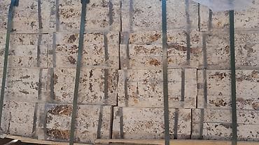 taxta ve dikt: Təbii dekorativ daş blokları – fasad və interyer üçün Məhsul: - Təbii — 3