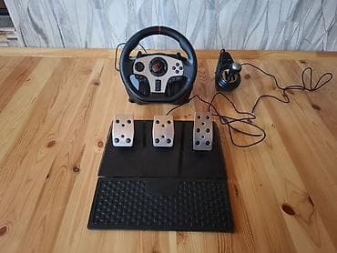 Видеоигры и приставки: Rampage v902 Sükan+Pedal+Sürətlər qutusu 3-ü bir yerdə dəstdir. Cəmi 1 — 1