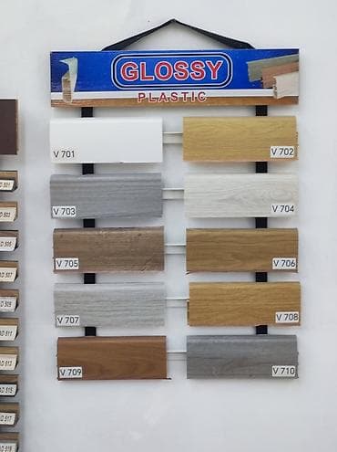 Glossy Plastic plintus (döşəmə plintusu) kolleksiyası - Material