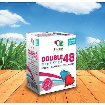 Life Box Natural DOUBLE 48 Dia Extra – steviya ilə zənginləşdirilmiş