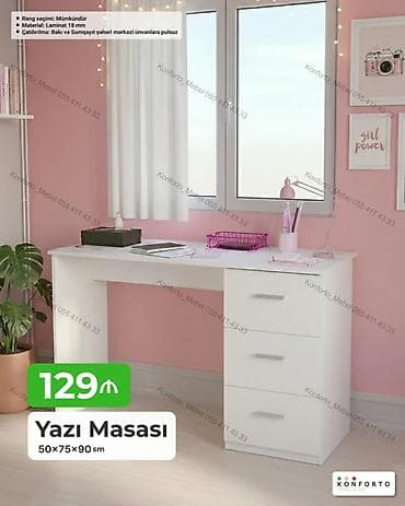 Düz masa, Stulsuz, Polkasız, Siyirməli, Sadə laminat lalafo.az -da Düz masa, Stulsuz, Polkasız, Siyirməli, Sadə laminat