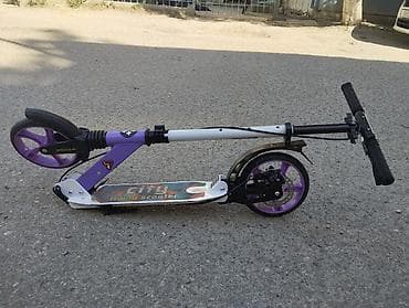 nerd dasi: Şəhər tipli skuter – City Riding Scooter - Rəng: bənövşəyi/qarışıq — 4