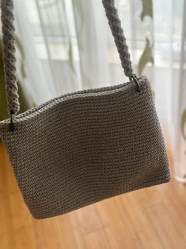 tergan sumkalar: El iş makrome çanta — 4