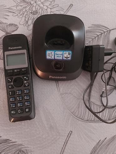 nomre tapmaq: Stasionar telefon Panasonic, Simsiz — 1