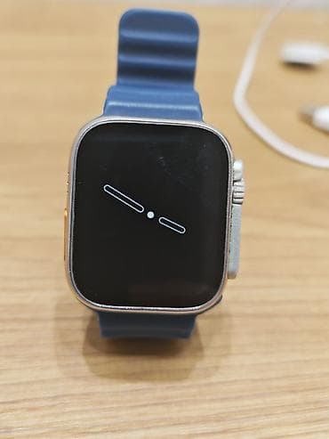 İşlənmiş, Smart saat, Sensor ekran, rəng - Göy