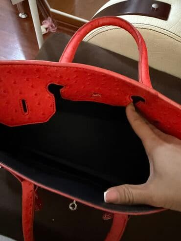 pandora qolbaqlar qizil: Əl çantası, Hermes, İşlənmiş — 4