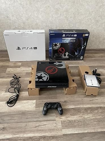 battlefront: Sony PlayStation 4 Pro 1TB – Star Wars Battlefront II Limited Edition — 4