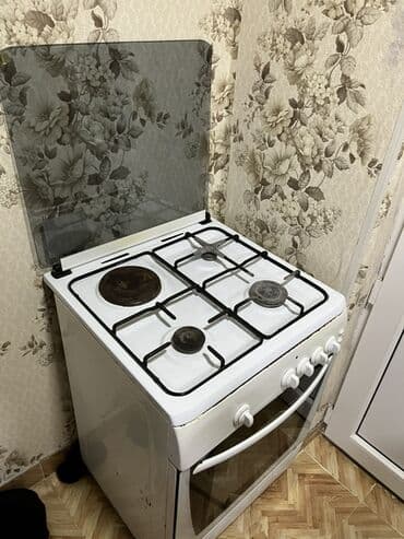 Qaz sobası Ayrıca dayanan, 4 gözlü