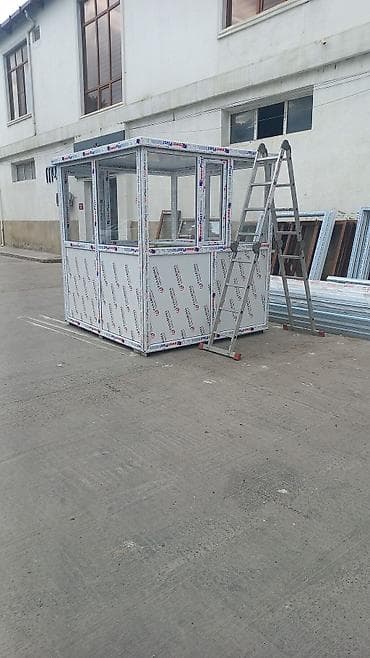 koşk: Mühafizə butkaları - Material: PVC Profil, möhkəm metal karkas - — 2