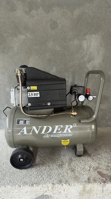 Ручные механические инструменты: ANDER Air Compressor – 2.5 HP Təcili satılır Yenidi 50 litirlikdi — 3