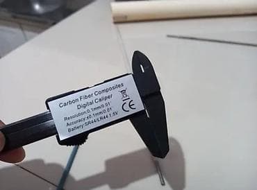 qara qum: Plastik elektron ştanger. Təzədir. Kiçik ölçülü 100-110MM. Həm içi həm — 5