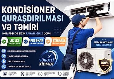 quba rent a car: Kondisioner quraşdırılması və təmiri xidməti Hər fəsildə rahatlığınız — 1