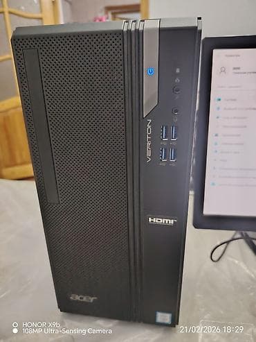 Acer Veriton ES2735G stolüstü kompüter seti Texniki göstəricilər: -