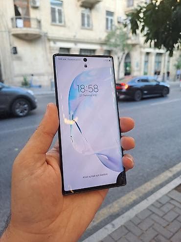 Elektronika: Samsung Note 10, 256 GB, rəng - Qara, Barmaq izi — 3