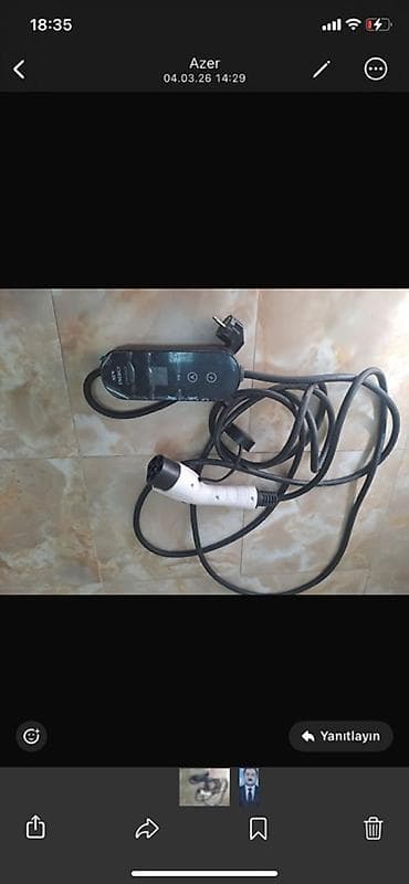 EV şarj cihazı (daşıyanaq tip, EVSE) - Tip 2 (Type 2) fişli avtomobil