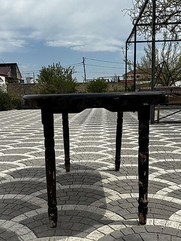 taxta stular: Açılmayan, Taxta, Oval masa — 6