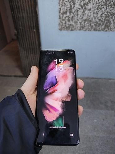 galaxy z fold: Samsung Galaxy Z Fold 3, 256 GB, rəng - Qara, Barmaq izi — 3