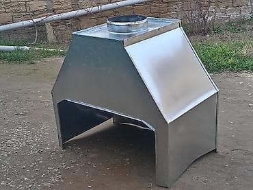 Avadanlığın icarəsi: Mətbəx havalandırma sistemi – sinklənmiş metaldan hazırlanmış sənaye — 1