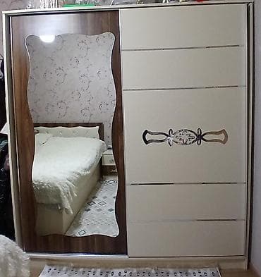 тканевый шкаф бишкек: Dolab. 200azn. ölcu Eni 1 90 uzun 2 10sm. Ünvan razun(3909)*Tehi — 1