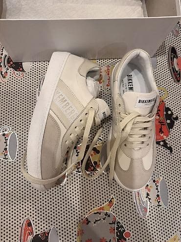 Uşaq geyimi və ayaqqabıları: Rəng - Bej Krossovkalar, Ölçü: 36, Uniseks — 8