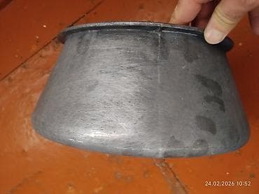 odun peç: Aş qazanı, rəng - Gümüşü, Alüminium — 3