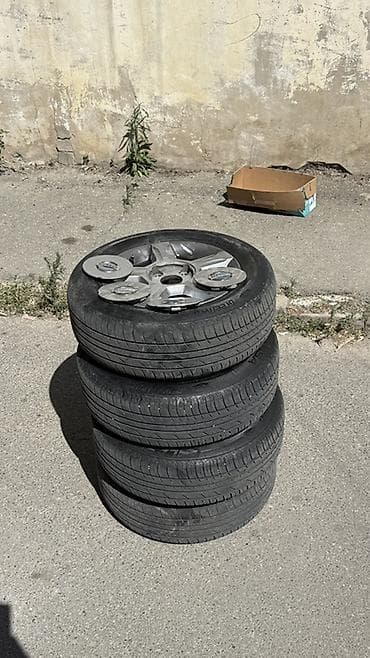 disk lada: 4 ədəd avtomobil təkəri və disk qapaqları dəsti. - Marka: Lassa (yan — 1