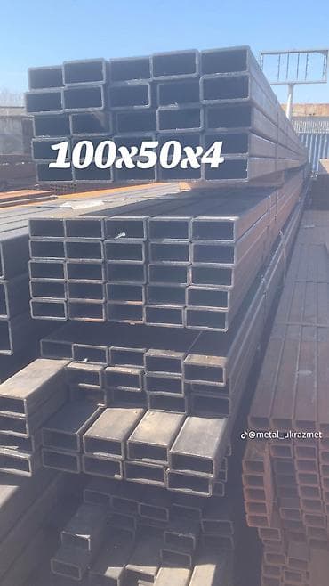 hazır fermalar: Müxtəlif ölçülü kvadrat metal profillər. Bu profillər tikinti və — 10