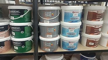 Məhsul: Boya və astar çeşidləri (daxili/xarici işlər üçün) Təsvir: -