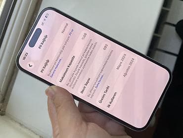 iphone 15 ikinci əl: IPhone 15, 256 GB, Ağ, Face ID — 2