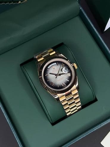Rolex Day-Date tərzində lüks qol saatı - Korpus və qolbaq: iki rəngli — 1