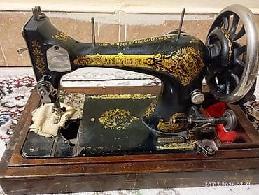 antik eşya: Məhsul: Singer mexaniki tikiş maşını (klassik model) Təsvir: - — 2