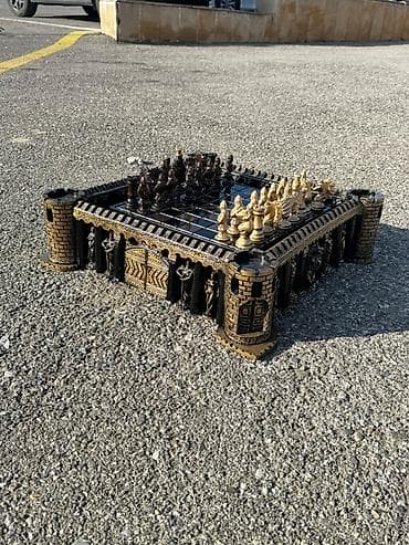 nerdtaxta: Şahmat Sahmat Çeşid çoxdu.çatdırılma 1_2 saata edilir. Qoz ağacındandı — 10