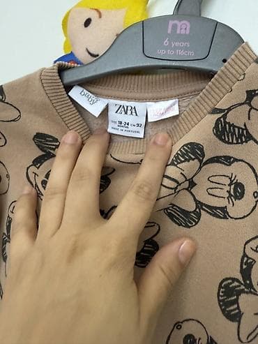 Koftalar, sviterlər: ZARA Baby uzunqollu uşaq sviteri-elbise

- Ölçü: 18–24 ay (92 sm) — 2