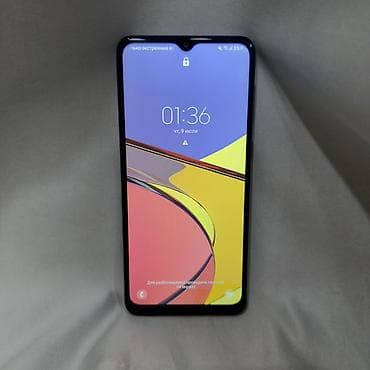 samsung tab e: Samsung Galaxy A02, 32 GB, rəng - Mavi, İki sim kartlı — 1