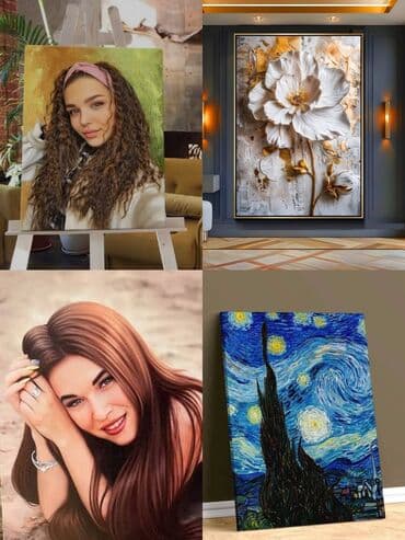 profil üçün gül şəkilləri: Portret və rəsm tabloları – fərdi sifarişlə - Fotoşəkillərdən — 2