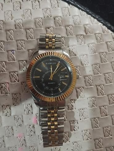 Aksesuarlar: Qol saatı, rəng - Qara — 1