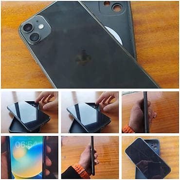 apple notebook: IPhone 11, 128 GB, Qara, Simsiz şarj — 7