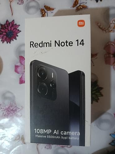 iphone 17 pro max kabro: Redmi Note 14, 256 GB, rəng - Göy, Barmaq izi, İki sim kartlı — 2
