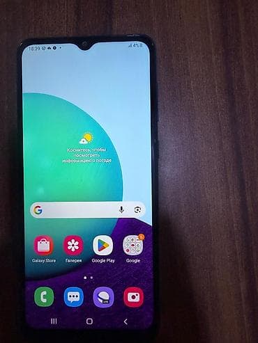 galaxy tab a8: Samsung Galaxy A02, 32 GB, rəng - Mavi, İki sim kartlı — 5